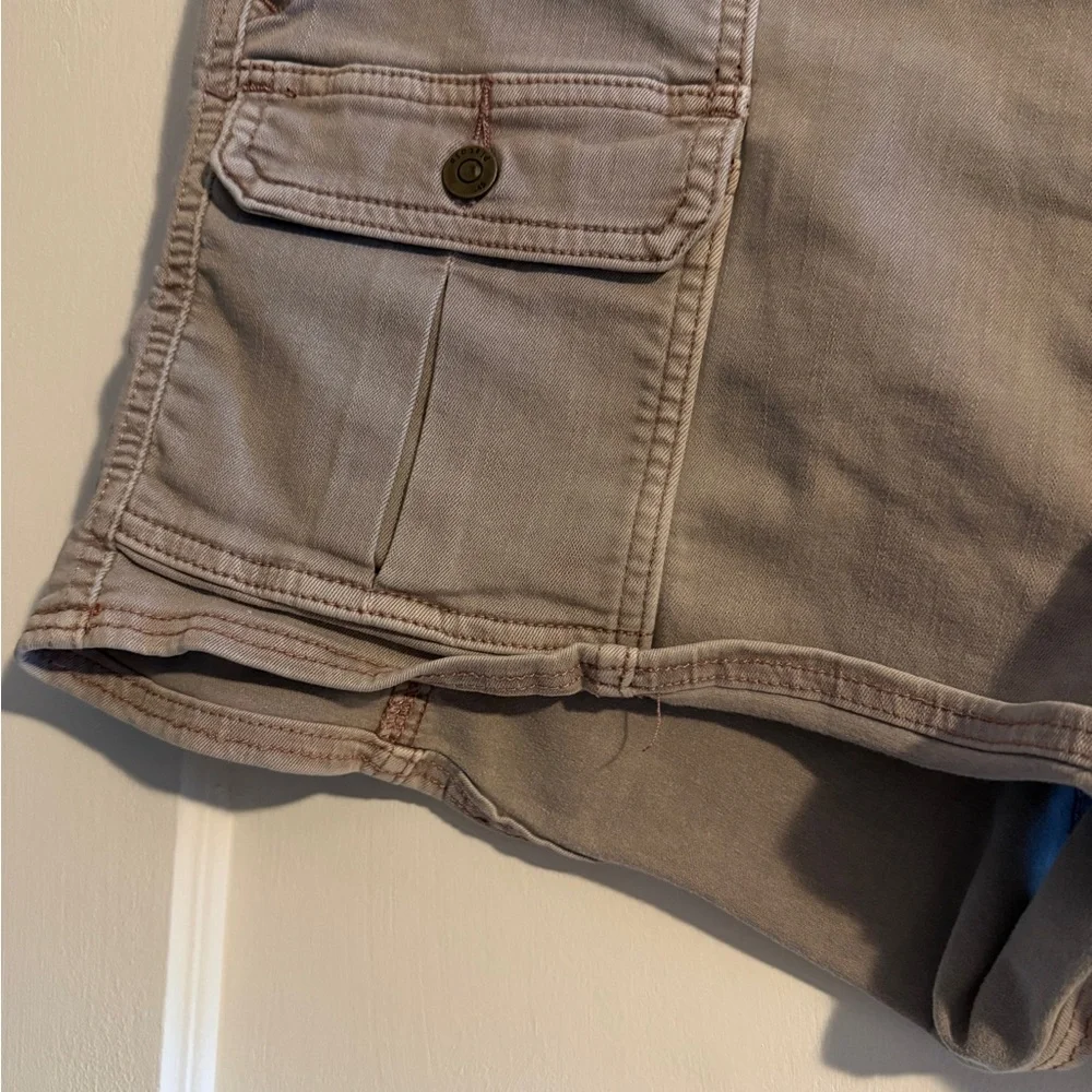 Pistola Chester Cargo Utility Shorts Dusty Purple Grey Size XXL